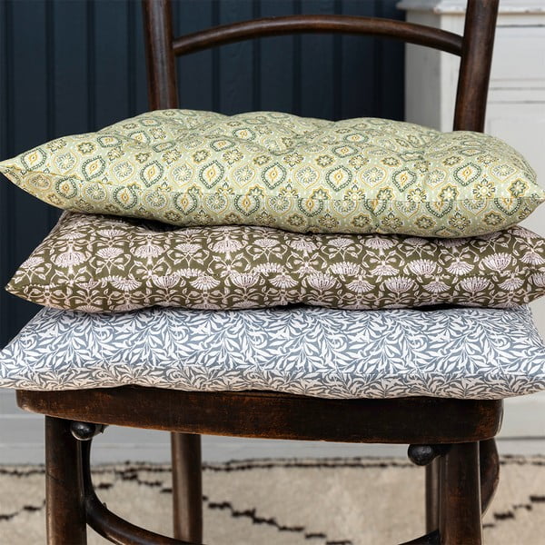 Bombažna sedežna blazina 37x37 cm Leaf – Rex London-image-3