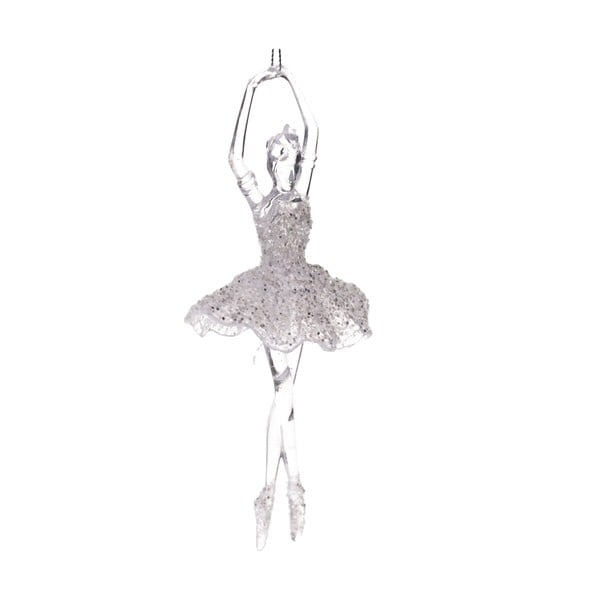Viseča srebrna figurica balerine Dakls, višina 17 cm