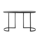 Črna stranska mizica 38,5x110 cm Carter – Bloomingville