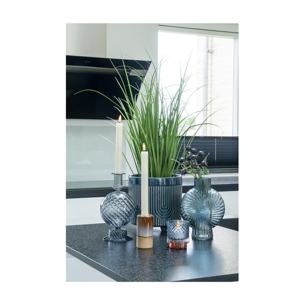 Modra steklena vaza (višina 20,5 cm) Sia – House Nordic-image-2