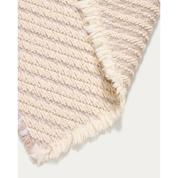 Bež kopalniška preproga 50x70 cm Janu – Kave Home-image-2