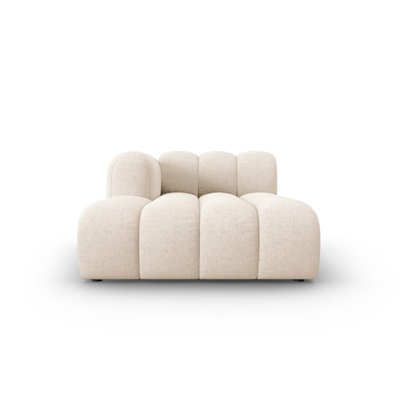 Kremno bel ležalnik (levi kot) Lupine – Micadoni Home