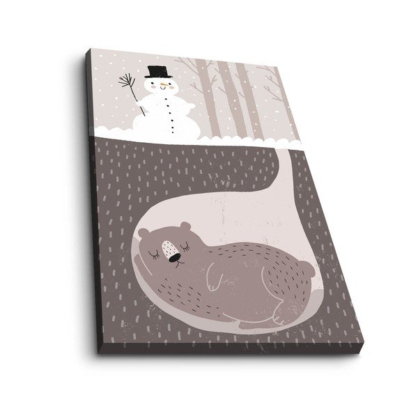 Otroška slika 45x70 cm Winter – Wallity-image-2