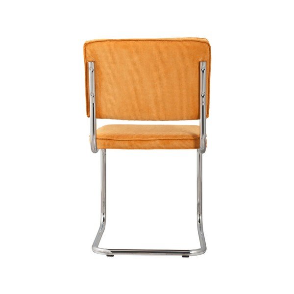 Komplet 2 rumenih stolov Zuiver Ridge Rib-image-2