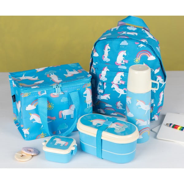 Modri nahrbtnik z motivom samoroga Rex London Magical Unicorn-image-2