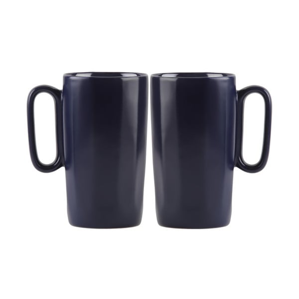 Modre lončene skodelice v kompletu 2 ks 330 ml Fuori – Vialli Design