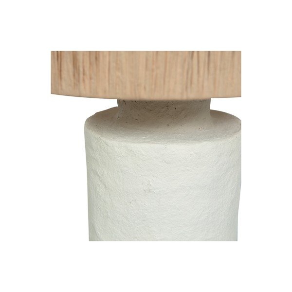 Kremno bela/naravna namizna svetilka (višina 63 cm) Pointed – BePureHome-image-3