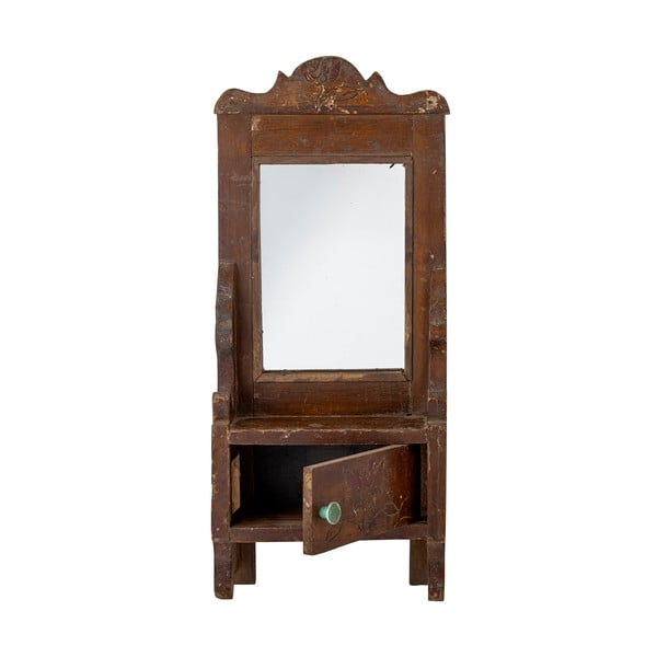 Stensko ogledalo z lesenim okvirjem 17,5x43 cm Sehar – Bloomingville-image-4