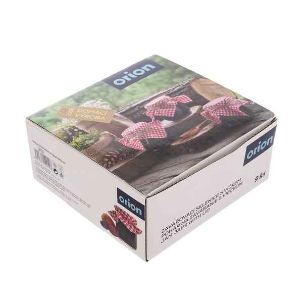 Kozarci za vlaganje v kompletu 9 ks 60 ml – Orion-image-2