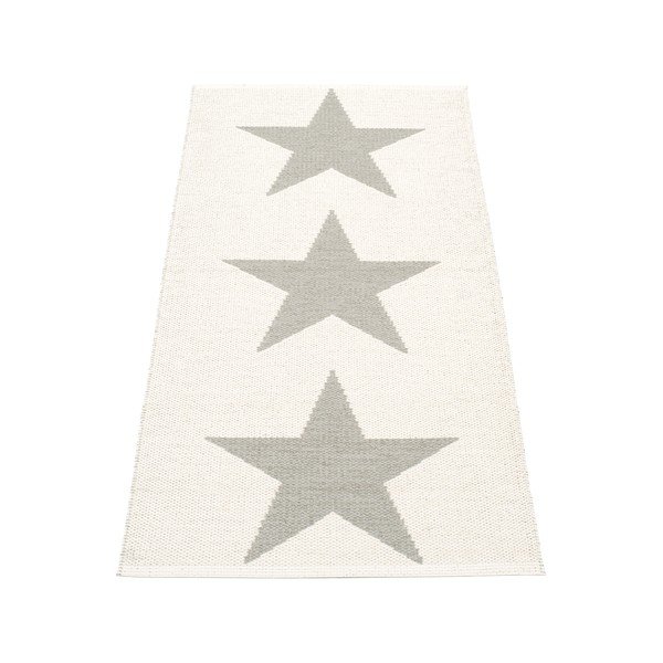 Svetlo siv zunanji in notranji tekač 70x150 cm Viggo Warm Grey – Pappelina-image-1