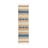 Ročno tkan tekač iz mešanice jute v naravni in modri barvi 60x230 cm Medina Jute – Flair Rugs