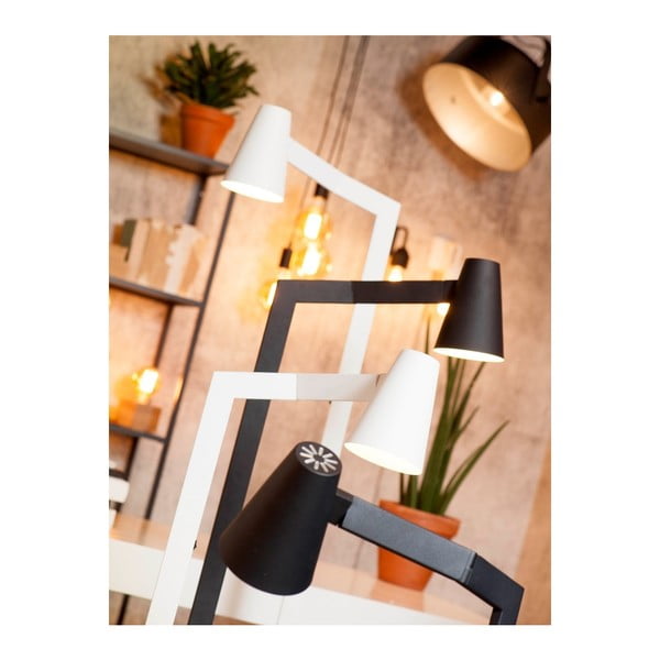 Bela stoječa svetilka s kovinskim senčnikom (višina 143 cm) Biarritz – it's about RoMi-image-2