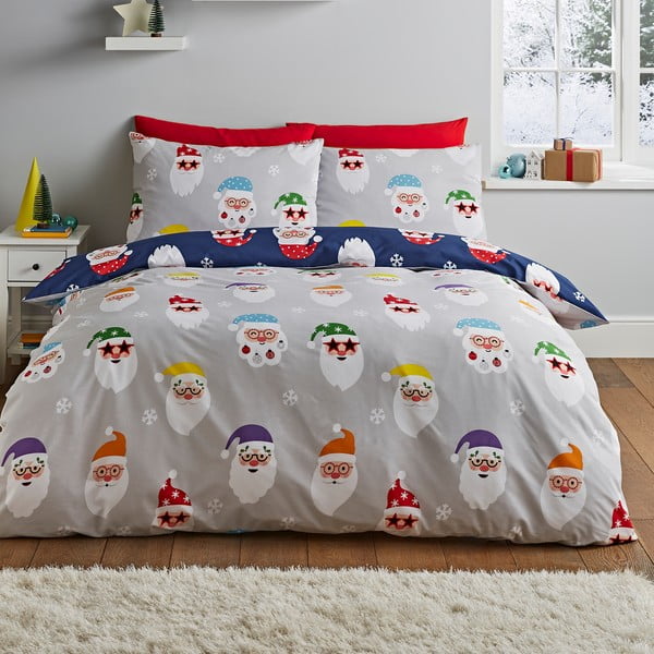 Posteljnina za zakonsko posteljo 200x200 cm Santa Spec-Tacular – Catherine Lansfield