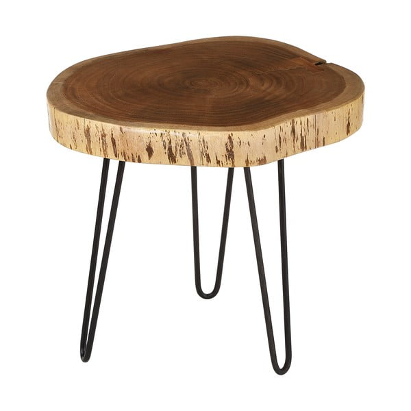 Stranska mizica z mizno ploščo iz akacije 46x48 cm Nandri – Premier Housewares