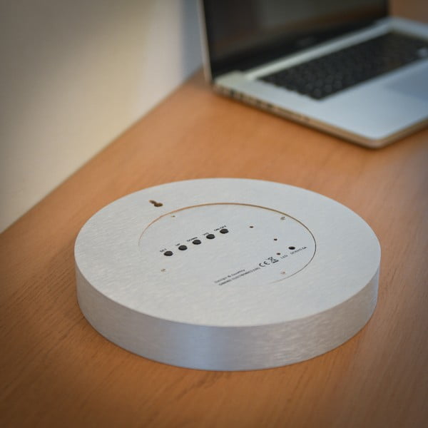 Digitalna budilka ø 25 cm – Gingko-image-2