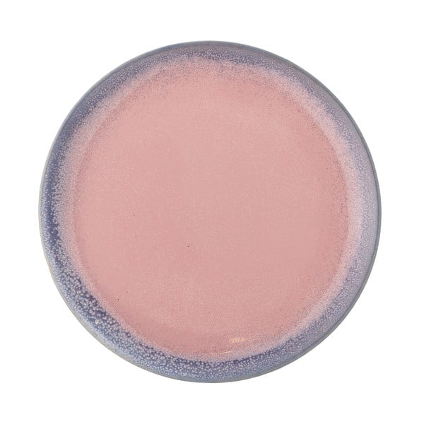 Svetlo rožnat lončen krožnik ø 26,5 cm Paula – Bloomingville-image-3
