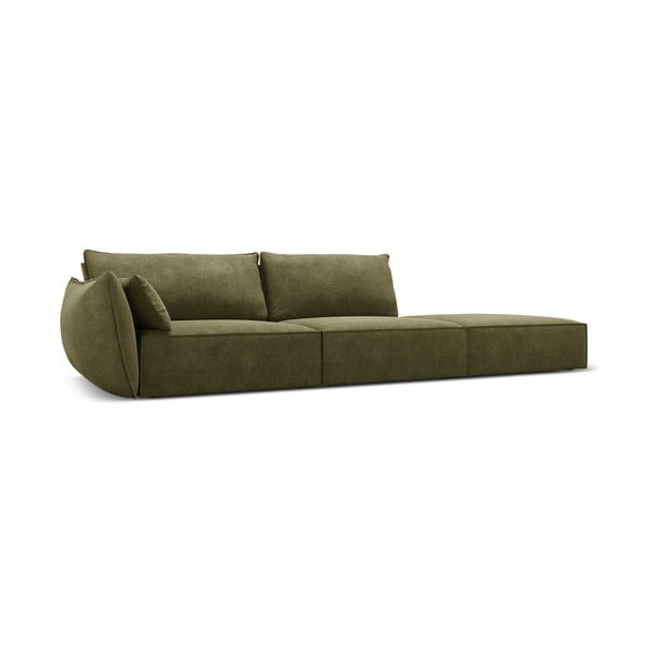 Zelen ležalnik (levi kot) Vanda – Mazzini Sofas-image-2