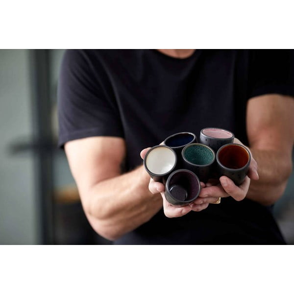 Črne keramične skodelice v kompletu za espresso 6 ks 100 ml Gastro Black/Mix – Bitz-image-1