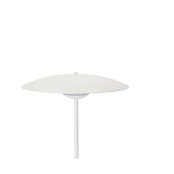 Bela LED stoječa svetilka s kovinskim senčilom (višina 140 cm) Lund – Candellux Lighting-image-3