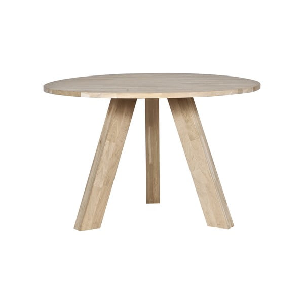 Jedilna miza iz hrastovega lesa WOOOD Rhonda, ø 129 cm