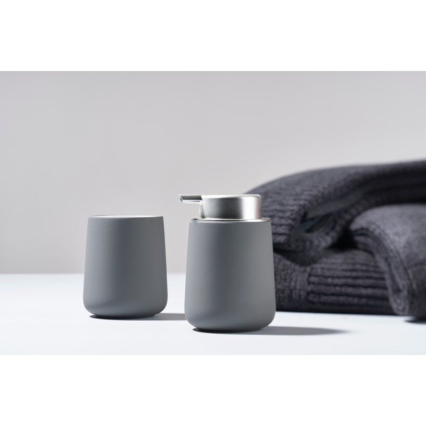 Temno siv lonček za zobno ščetko Zone Nova-image-1