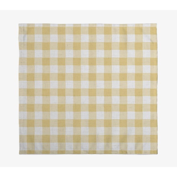 4-delni komplet lanenih serviet Really Nice Things Beige Vichy, 43 x 43 cm-image-1