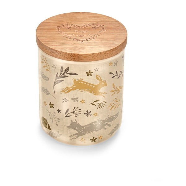 Keramični posoda za čaj s pokrovom iz bambusa Cooksmart ® Woodland, 500 ml