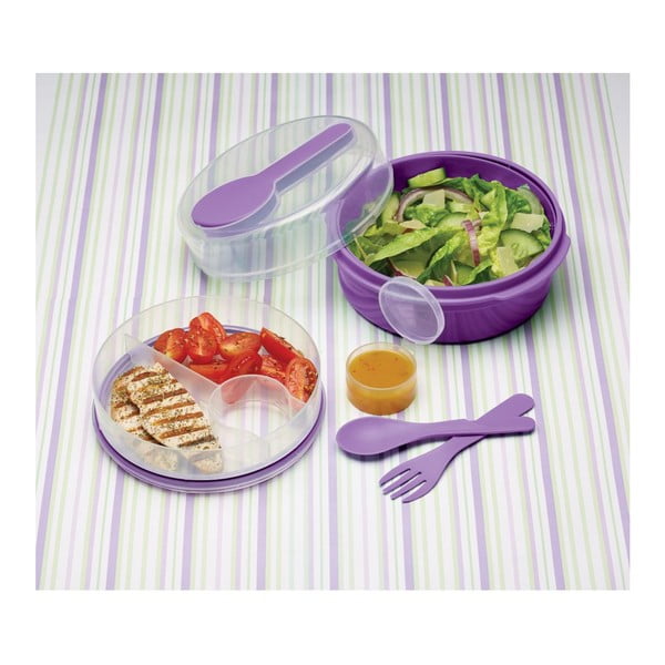Vijolična kuhinja Craft Coolmovers Round Snack Box-image-2