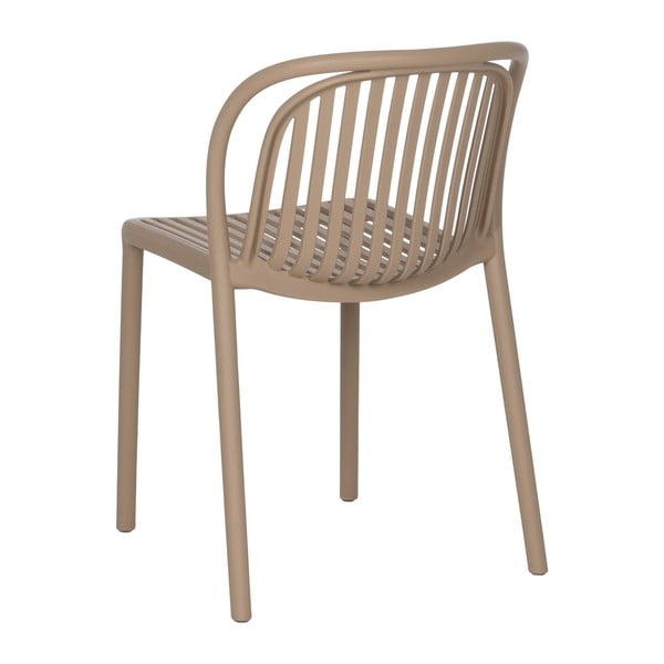 Bež plastičen jedilni stol Alia – Ixia-image-2