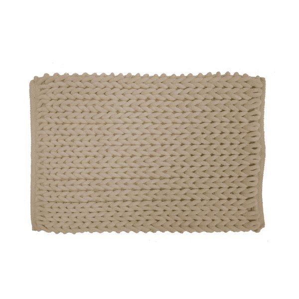 Svetlo rjava kopalniška preproga 50x80 cm Ariel – douceur d'intérieur