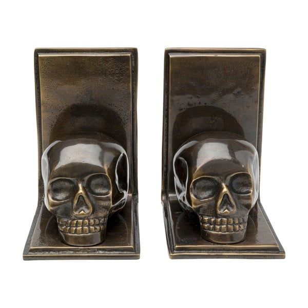 Komplet 2 dekorativnih zaznamkov Kare Design Skull