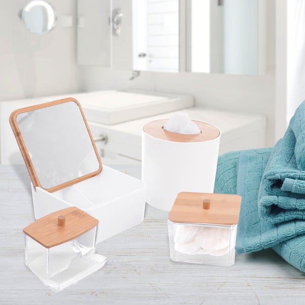 Bel plastičen koš za smeti 1,6 l Whitney – Orion-image-1