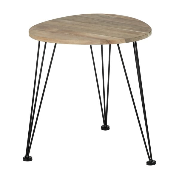 Stranska mizica z mizno ploščo iz akacije 44x44 cm Acacia – Wenko