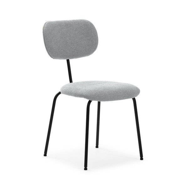 Svetlo sivi jedilni stoli v kompletu 4 ks Dash – Marckeric