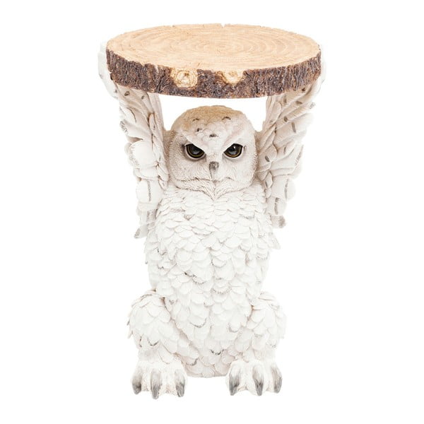 Kare Design Kavna mizica v obliki živali Sova, Ø 35 cm