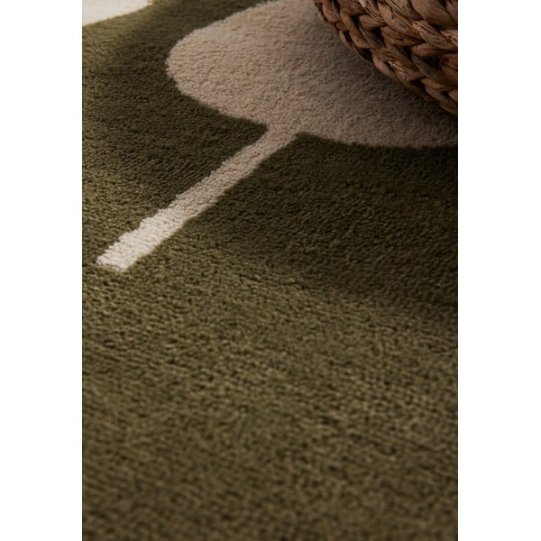 Kaki zelena otroška preproga 120x170 cm Lovely Leaves – Hanse Home-image-3