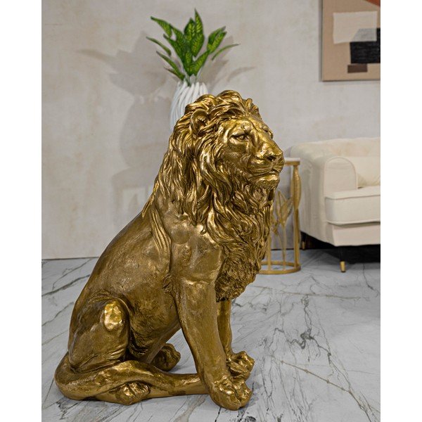 Kipec iz poliresina 80 cm Lion – Mauro Ferretti-image-1