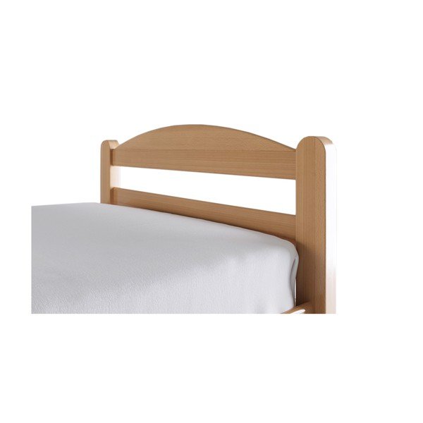 Zakonska postelja iz masivne bukve z letvenim dnom 180x200 cm v naravni barvi Bellariva – B.E.S.-image-2