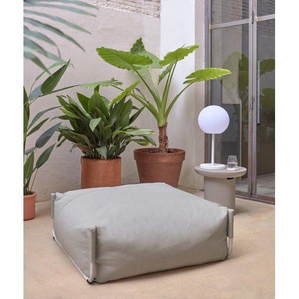 Siv vrtni tabure Square – Kave Home-image-1