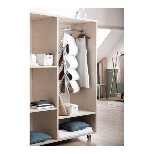 Viseči beli organizator za torbice in vrečke Compactor Handbags Organizer-image-1