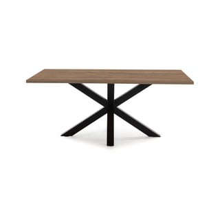 Jedilna miza z mizno ploščo v orehovem dekorju 100x180 cm Comba – Marckeric