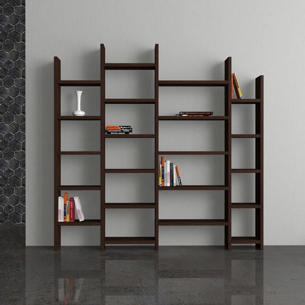 Knjižnica z lestvijo, wenge-image-1
