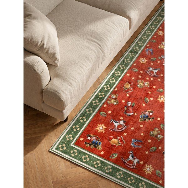 Rdeča/zelena preproga z božičnim motivom 160x230 cm Toy's Delight Nostalgic Noel Red Green – Villeroy&Boch-image-2