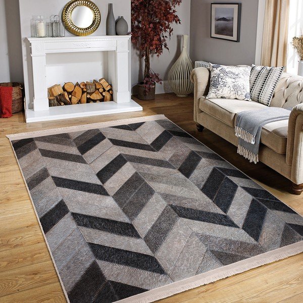 Siva preproga 80x150 cm - Mila Home-image-4