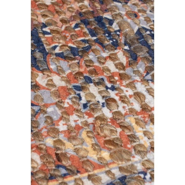 Ročno tkana preproga iz mešanice jute v naravni barvi 80x150 cm Miley – Flair Rugs-image-3