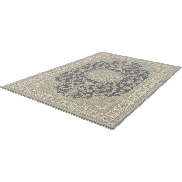 Siva volnena preproga 200x300 cm Beatrice – Agnella-image-4