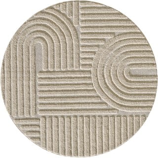 Bež okrogla preproga ø 200 cm Art – Ayyildiz Carpets