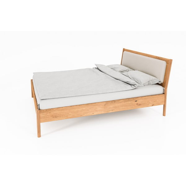 Postelja iz masivnega hrasta 90x200 cm Pola – The Beds-image-1