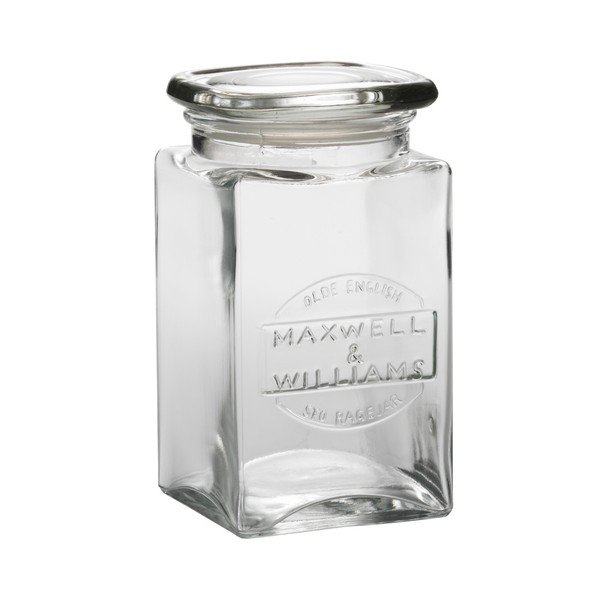 Komplet dveh steklenih kozarcev Maxwell & Williams Jar, 1 l
