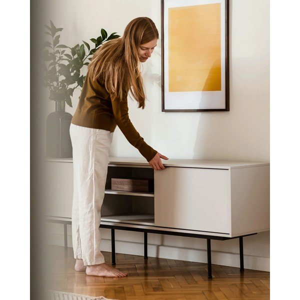 Sivo-bež TV omarica 189x61x42 cm Mod – noo.ma-image-3